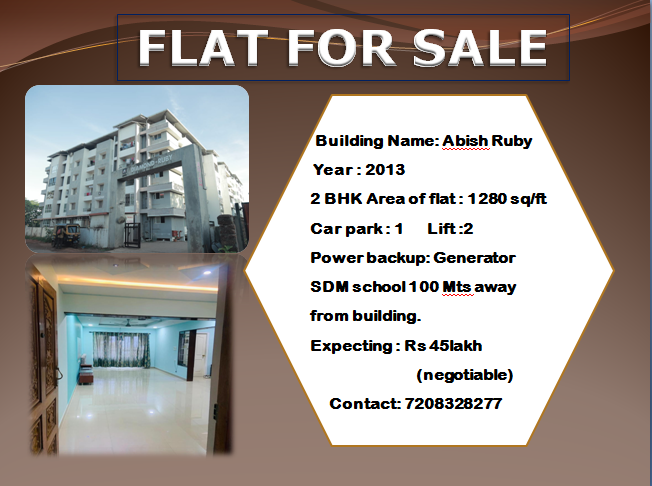 FLAT FOR SALE