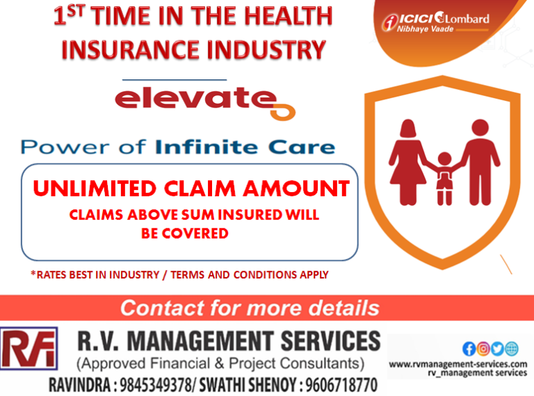 HEALTH INSURANCE ALONG WITH UNLIMITED CLAIM AMOUNT